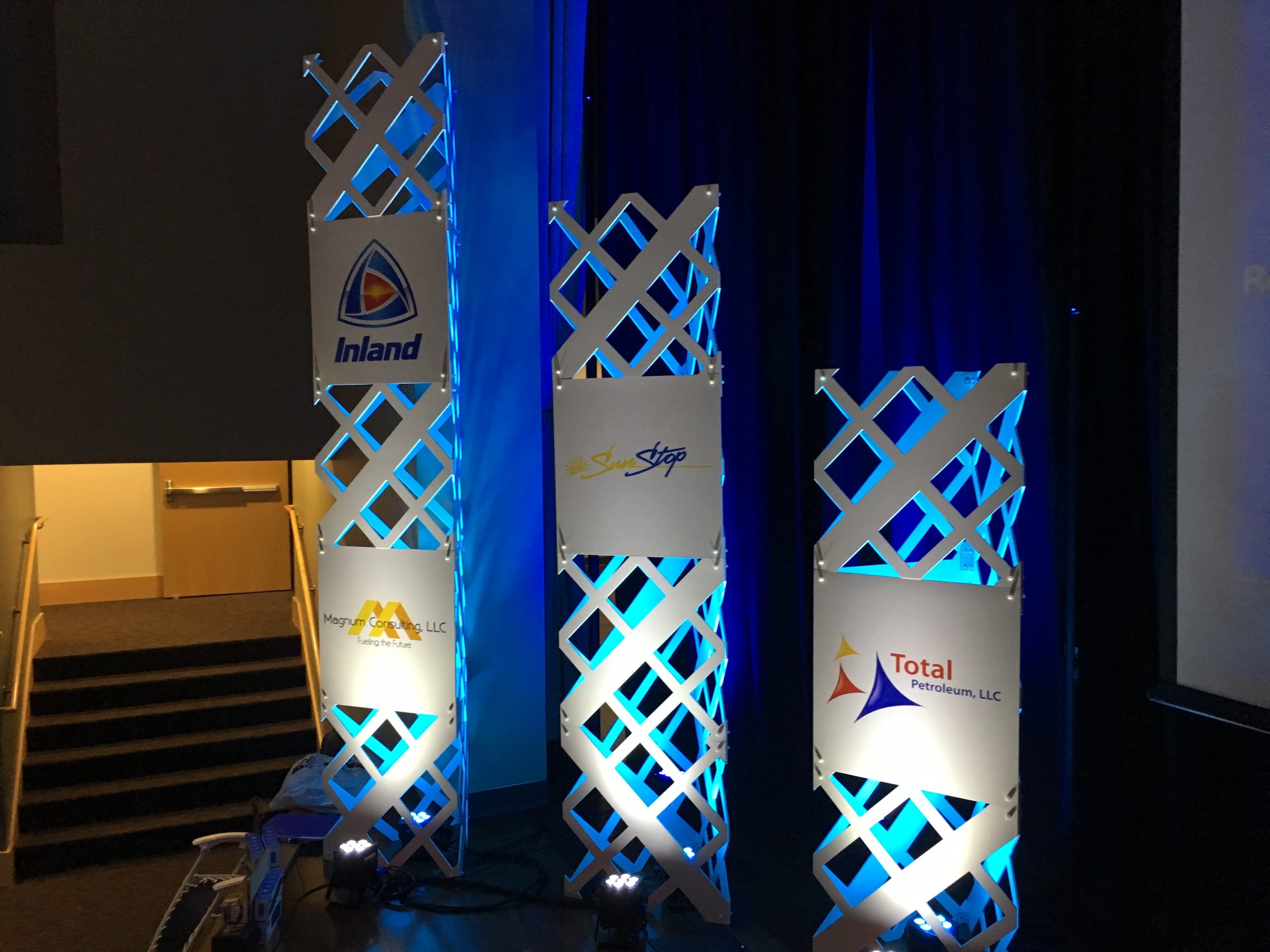 5.5 Lattice Towers With Custom Logos