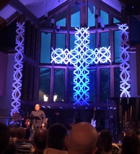 Stage Backdrops for Churches | Man, that’s a cool backdrop